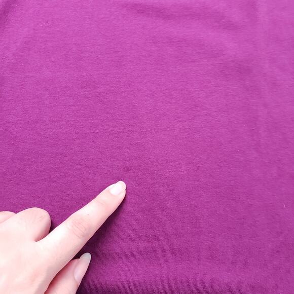 Vintage Fashion Bug Tank Dress Womens 1X Purple Sleeveless Summer Casual Cotton - Picture 10 of 16